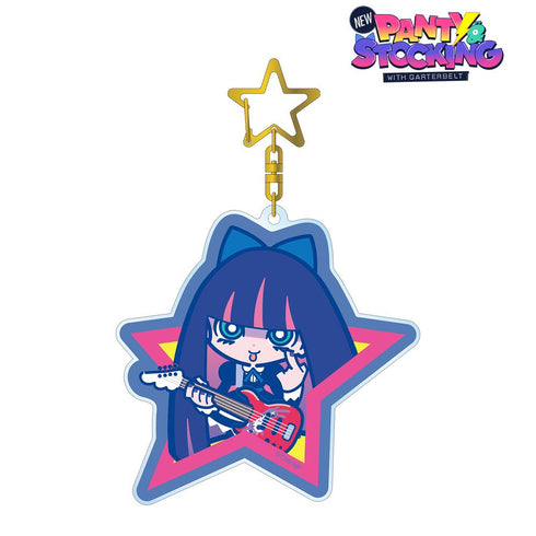 『New PANTY & STOCKING with GARTERBELT』F*Kaoriさんイラスト ストッキング ロックver. BIGアクリルキーホルダー